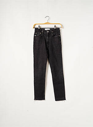 Jeans coupe slim gris APRIL 77 femme