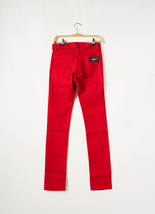 Jeans coupe slim rouge APRIL 77 pour femme