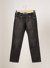 Jeans coupe droite gris APRIL 77 femme