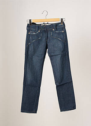 Jeans coupe droite bleu APRIL 77 femme