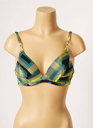 Haut de maillot de bain stretch vert CHERRY BEACH femme