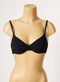 Haut de maillot de bain stretch noir LOU femme