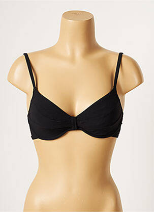 Haut de maillot de bain stretch noir LOU femme