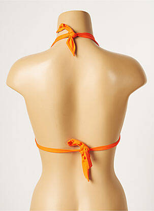 Haut de maillot de bain stretch haut soutien-gorge avec mousse de rembourrage amovible vert CHERRY BEACH femme