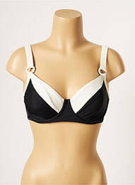 Haut de maillot de bain stretch noir BESTFORM femme