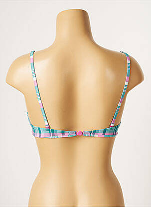 Haut de maillot de bain stretch vert CHERRY BEACH femme
