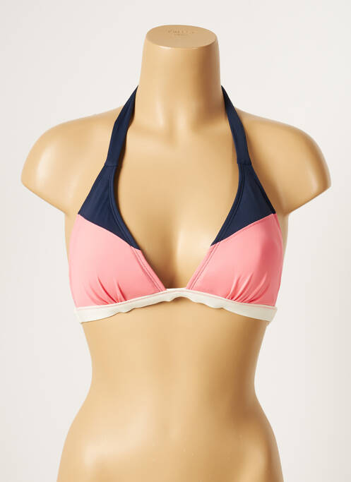 Haut de maillot de bain stretch haut soutien-gorge avec mousse de rembourrage amovible rose VARIANCE femme