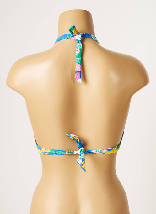 Haut de maillot de bain bleu CHERRY BEACH pour femme