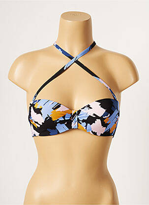Haut de maillot de bain haut bandeau haut bandeau noir LOU femme