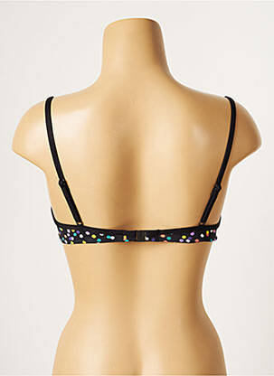 Haut de maillot de bain haut soutien-gorge moulé haut soutien-gorge moulé noir CHERRY BEACH femme
