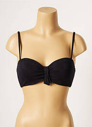 Haut de maillot de bain haut bandeau haut bandeau noir LOU femme