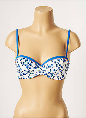 Haut de maillot de bain haut bandeau haut bandeau blanc VARIANCE femme