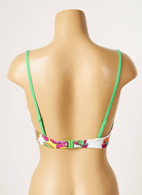 Haut de maillot de bain blanc CHERRY BEACH pour femme