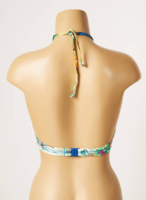 Haut de maillot de bain blanc CHERRY BEACH pour femme