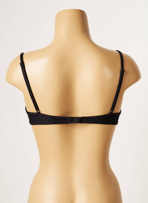 Haut de maillot de bain noir CHERRY BEACH pour femme