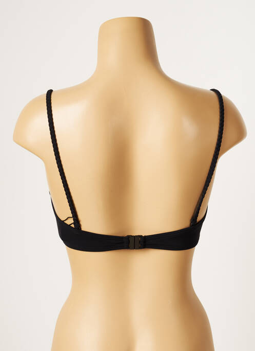 Haut de maillot de bain noir LOU pour femme