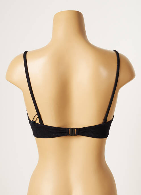 Haut de maillot de bain noir LOU pour femme