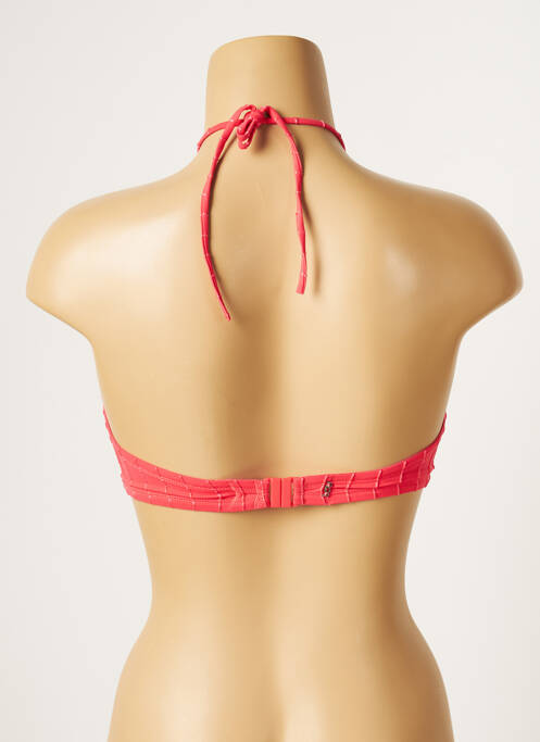 Haut de maillot de bain rose LOU pour femme