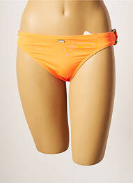 Bas de maillot de bain stretch culotte orange CHERRY BEACH femme
