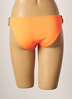 Bas de maillot de bain stretch culotte orange CHERRY BEACH femme