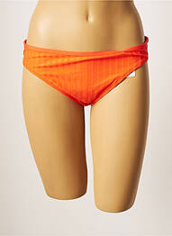Bas de maillot de bain stretch culotte orange CHERRY BEACH femme