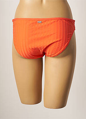 Bas de maillot de bain stretch culotte orange CHERRY BEACH femme
