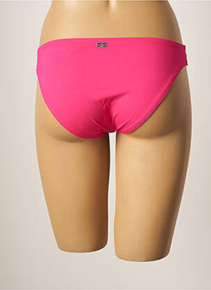 Bas de maillot de bain stretch culotte rose CHERRY BEACH femme