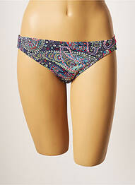 Bas de maillot de bain imprimé fantaisie culotte bleu CHERRY BEACH femme