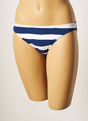 Bas de maillot de bain stretch culotte bleu CHERRY BEACH femme