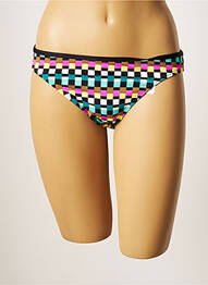 Bas de maillot de bain stretch culotte noir CHERRY BEACH femme