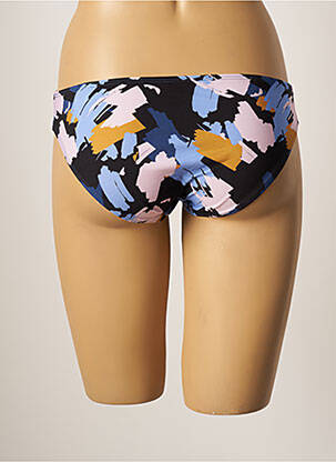 Bas de maillot de bain stretch culotte noir LOU femme
