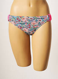 Bas de maillot de bain stretch culotte bleu CHERRY BEACH femme