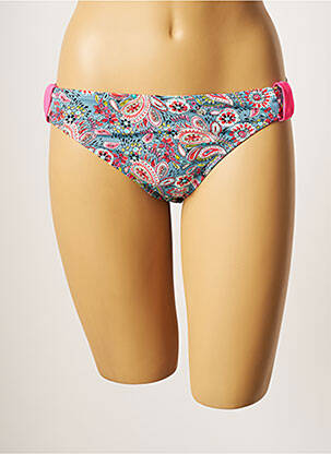 Bas de maillot de bain stretch culotte bleu CHERRY BEACH femme