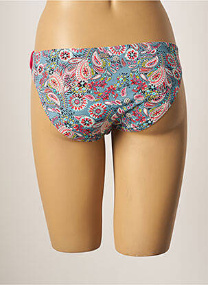 Bas de maillot de bain stretch culotte bleu CHERRY BEACH femme