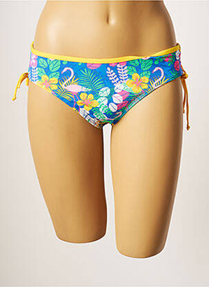 Bas de maillot de bain shorty shorty bleu CHERRY BEACH femme