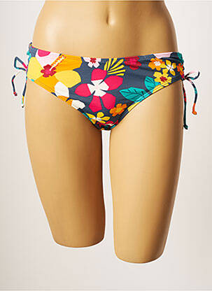 Bas de maillot de bain stretch culotte gris CHERRY BEACH femme