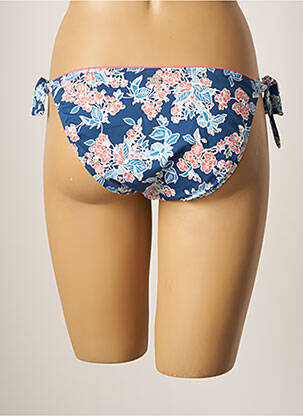 Bas de maillot de bain imprimé fantaisie bikini bleu CHERRY BEACH femme