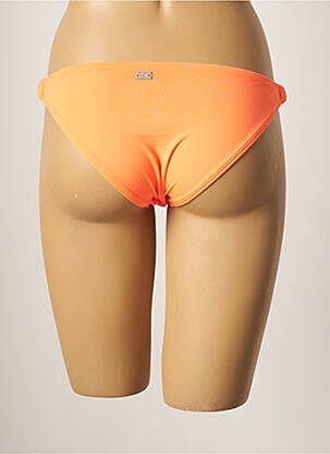Bas de maillot de bain imprimé fantaisie culotte orange CHERRY BEACH femme
