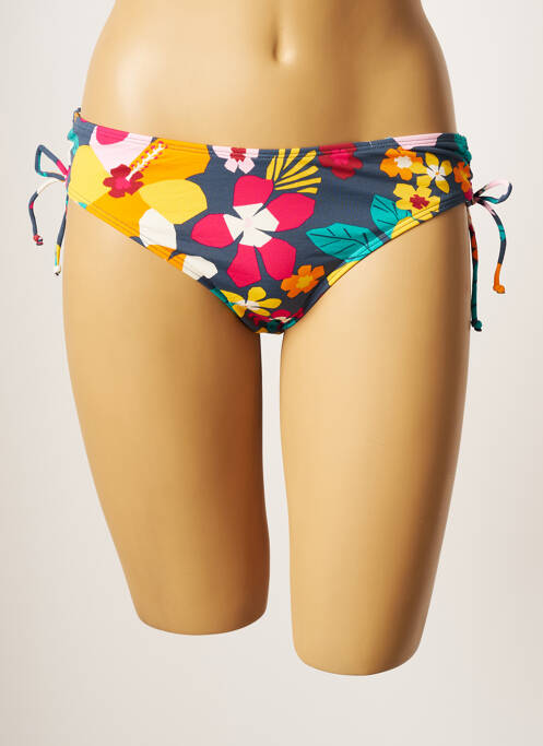 Bas de maillot de bain stretch culotte gris CHERRY BEACH femme