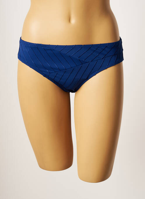 Bas de maillot de bain bleu LOU pour femme