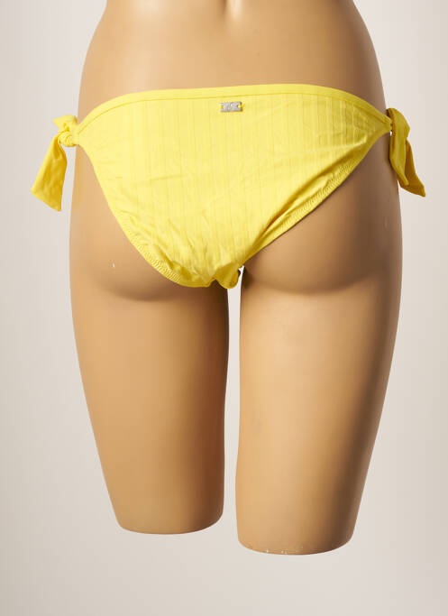 Bas de maillot de bain jaune CHERRY BEACH pour femme