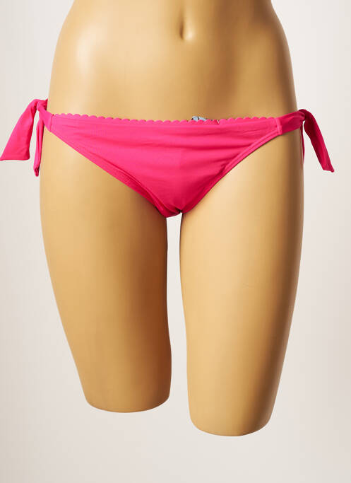 Bas de maillot de bain rose CHERRY BEACH pour femme