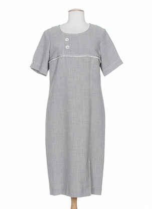 Robe longue gris WEINBERG femme