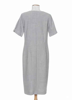 Robe longue gris WEINBERG femme