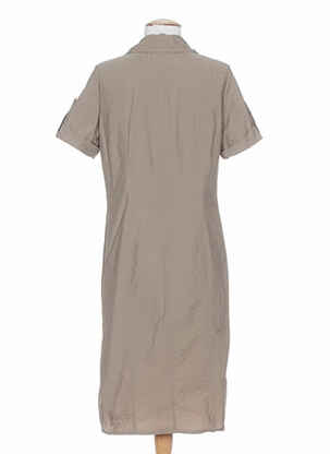 Robe mi-longue marron RHAPSODIE femme