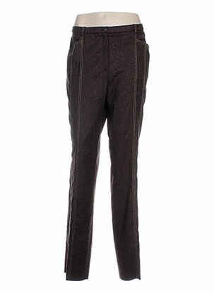 Pantalon droit marron PAUPORTÉ femme
