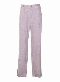 Pantalon droit violet WEINBERG femme
