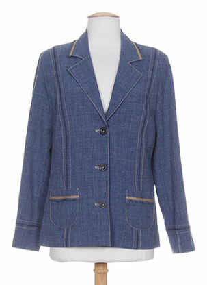 Veste casual bleu WEINBERG femme