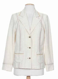 Veste casual beige WEINBERG femme
