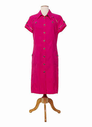 Robe mi-longue rose WEINBERG femme